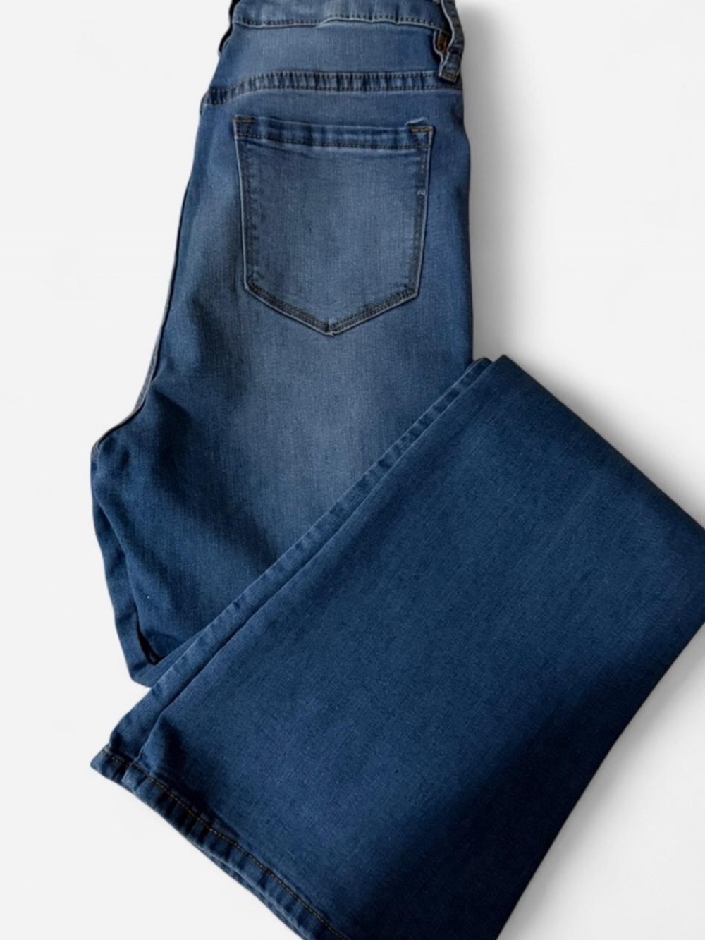 Fashion Nova Light Blue Denim Bootcut Jeans